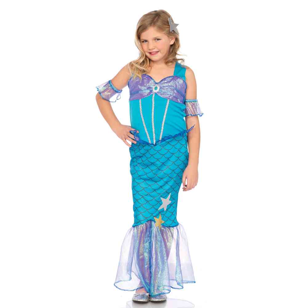 Leg Avenue - Sea Star Mermaid Costume Enfant - Bleu